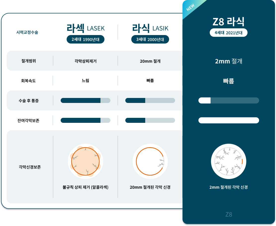 ZIEMER Z8 LASIK 특징